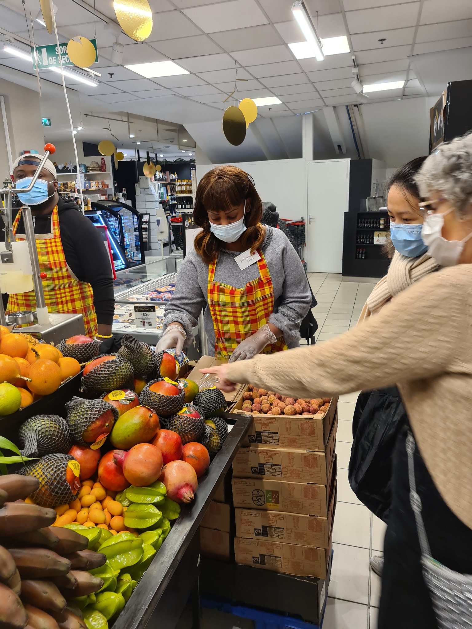 Opération promotionnelle en magasin