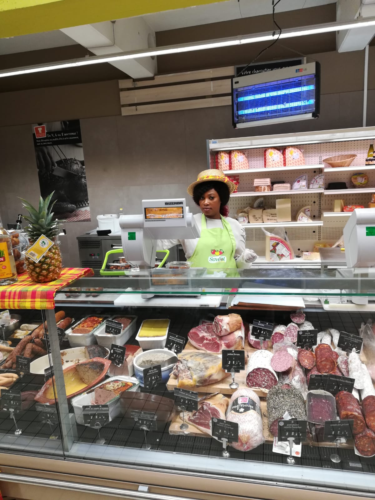 Dégustation au comptoir traiteur